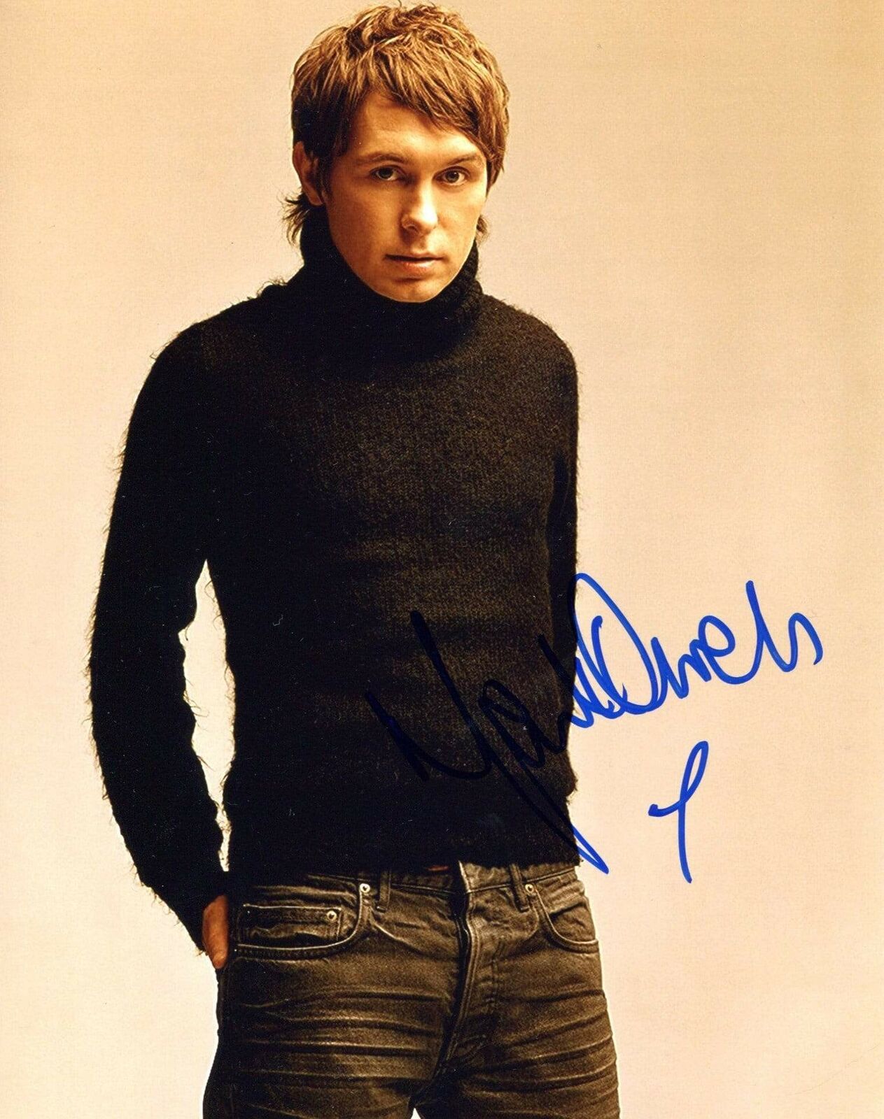 Mark Owen SINGER - SONGWRITER autograph, In-Person signed Photo Poster painting