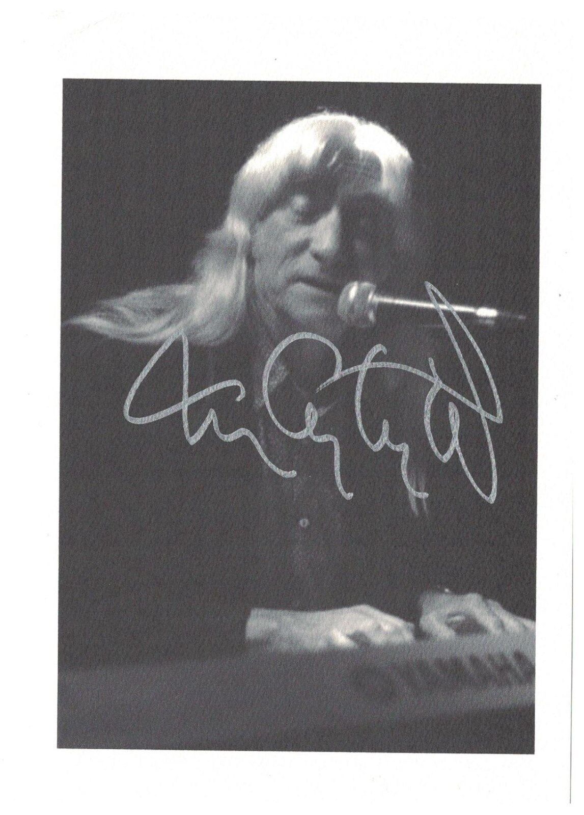 Tom Constanten Signed Autographed Photo Poster painting Keyboardist Grateful Dead