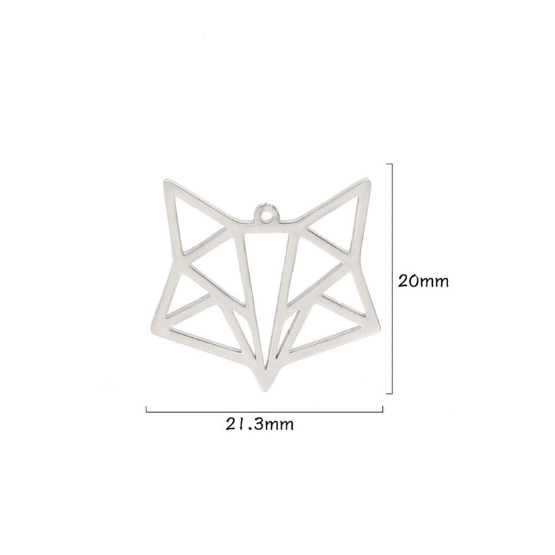 1 Piece 304 Stainless Steel Animal Pendant Jewelry Accessories