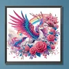 Regenbogenflügel Einhorn - speziell geformtes Diamond Painting - 30*30cm
