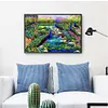 Diamond Painting -DIY Round Drill Peacock