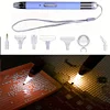 7 in 1 Luminous USB Rechargeable Lighting Diamond Drawing Drill Pen Set