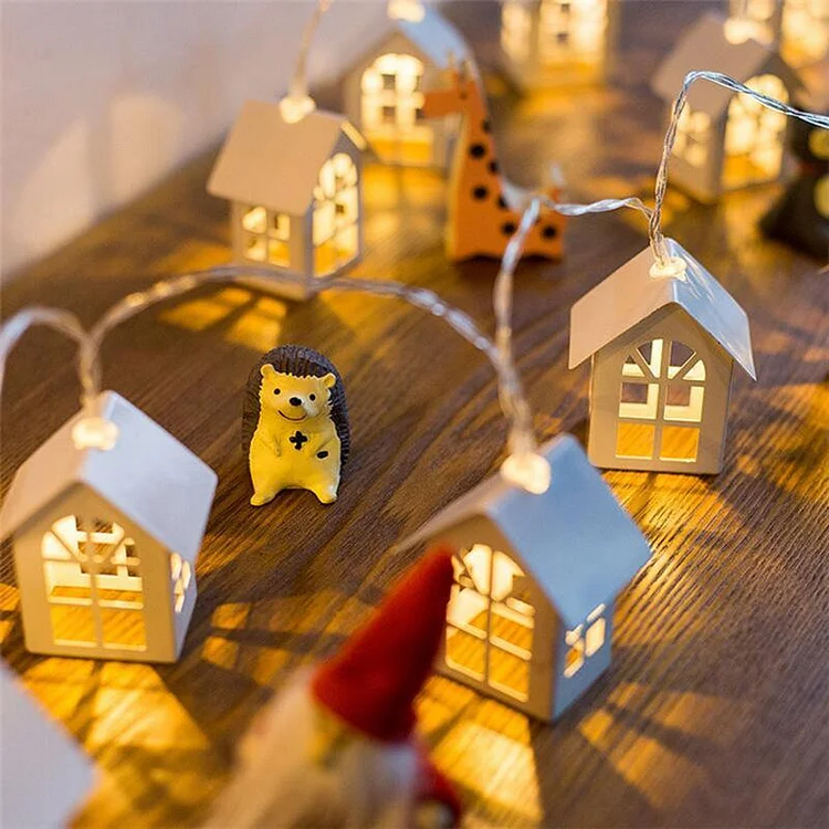 LED Christmas Tree House Style Fairy Light - Appledas