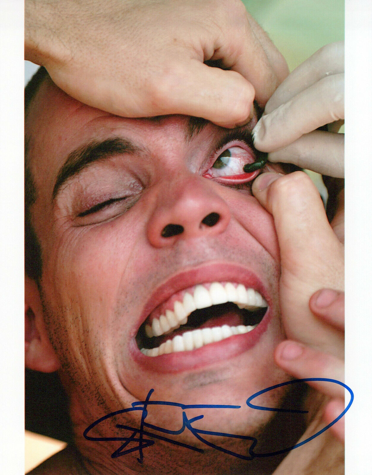 Steve-O Jackass autographed Photo Poster painting signed 8x10 #2 prankster