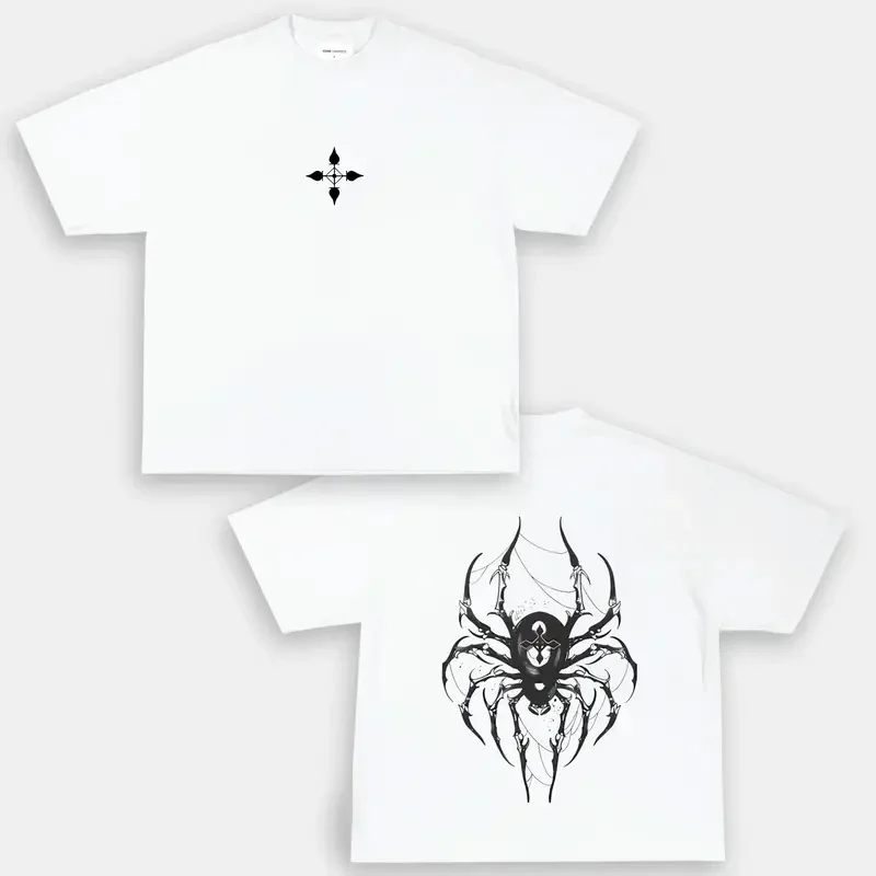 HunterxHunter - Phantom Troupe Spider Printed Men's Oversized T-shirts