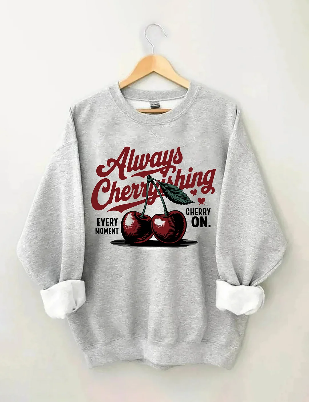 Always Cherry Fruit Sweatshirt