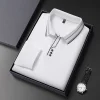 Men's New Mulberry Silk Business Casual Polo Shirt