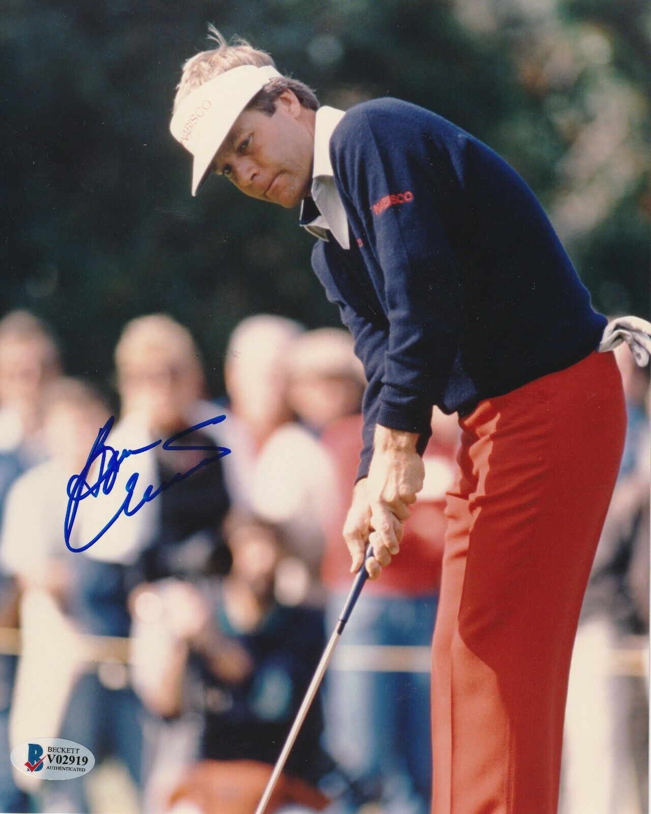 BEN CRENSHAW Signed 8x10 Photo Poster painting with Beckett COA