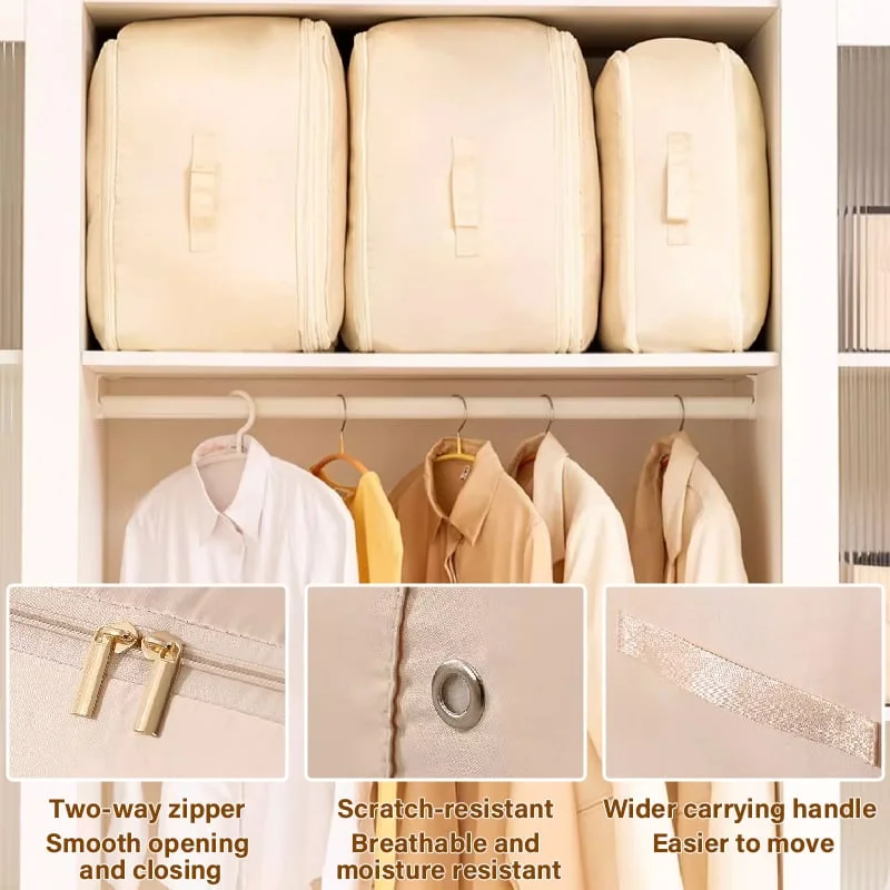 🔥 Ultra Space Saving Self Compression Organizer