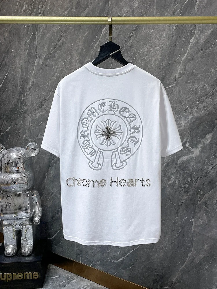 Chh Chrome Hearts T-Shirts Summer Short Sleeve T-Shirts