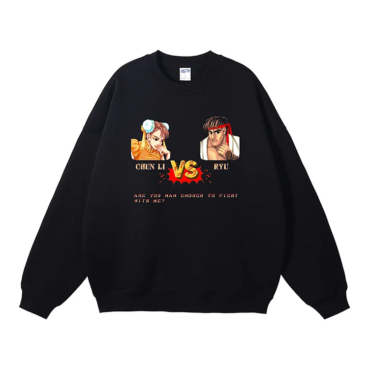 Pure Cotton Street Fighter Game Pullover weebmemes