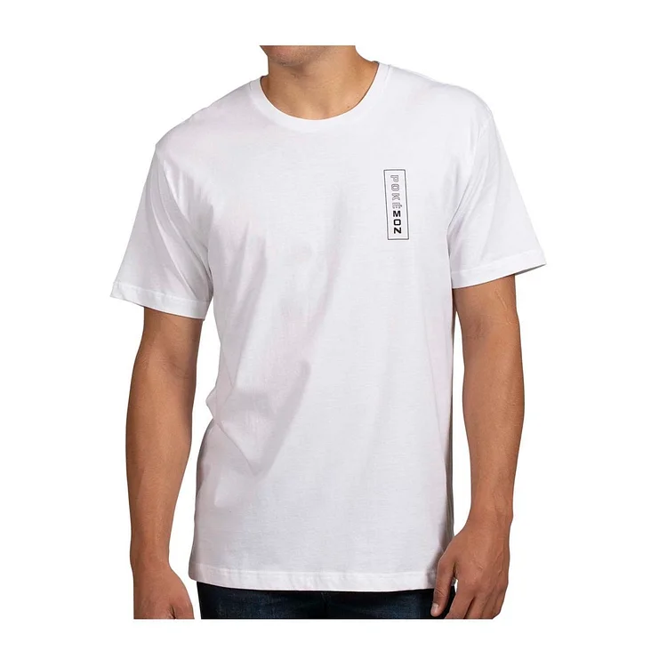 Galar First Partner White Relaxed Fit Crew Neck T-Shirt - Adult