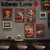 4PCS Sexy Girl - Metal Tin Signs Set(8*12Inch/12*16Inch)