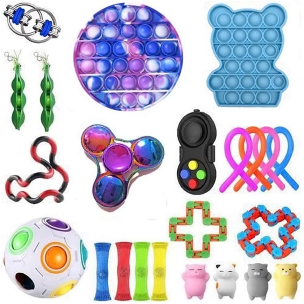 

Push Bubble Sensory Fidget Toys Set, 501 Original
