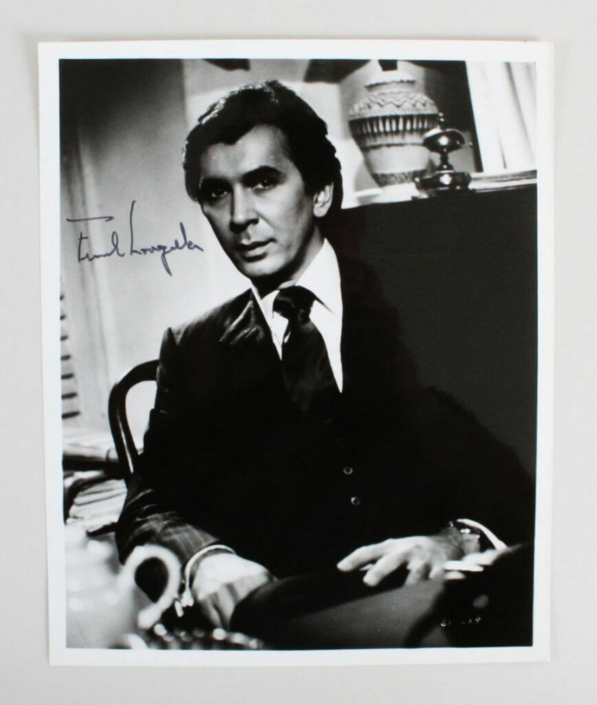 Frank Langella Signed Photo Poster painting 8x10 - COA JSA