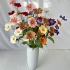 6 Heads Forest Wildflower Orchid Artificial Flower