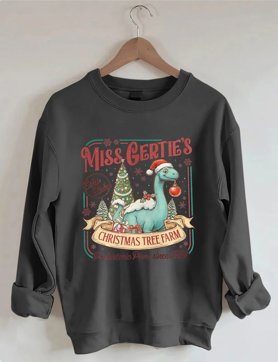 Miss Gertie&rsquo;s Christmas Holiday Vacation Sweatshirt