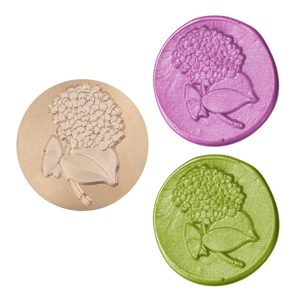 

25MM Sealing Wax Stamp Head Plant Flower Series, 501 Original