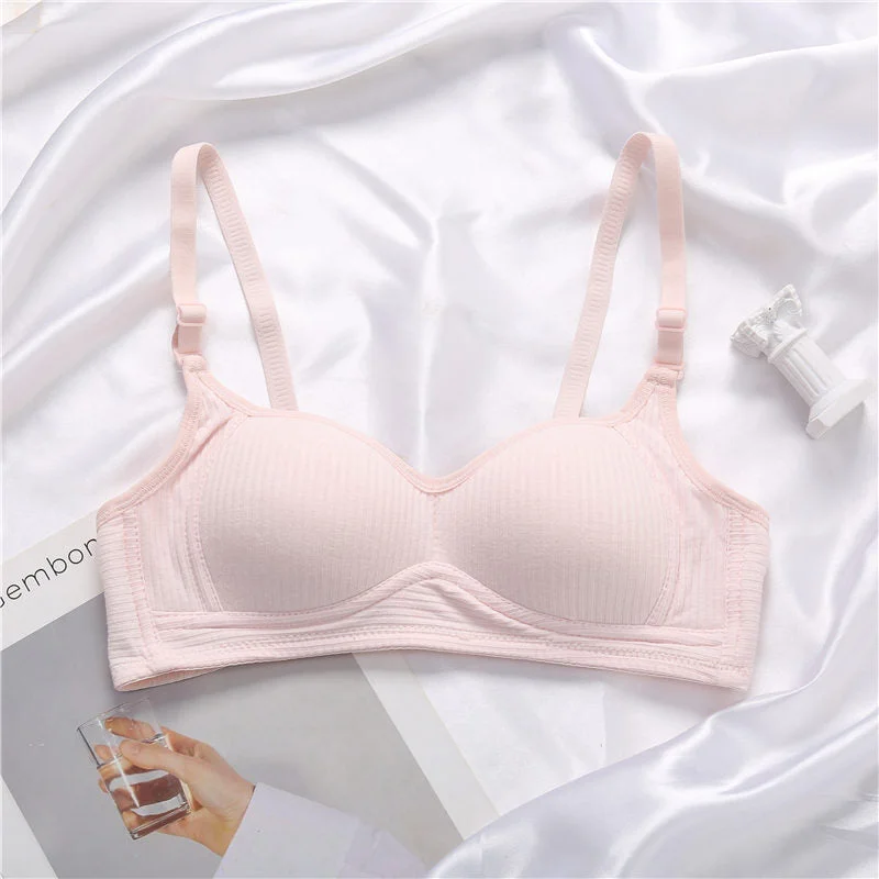 Women's Lingerie Cotton Bra Sexy Push Up Brassiere Female Underwear Girls Wireless A/B Cup Bralette Woman Intimates Bras Hot