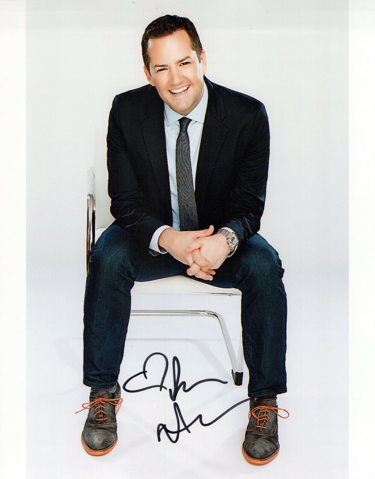 Ross Mathews head shot autographed Photo Poster painting signed 8x10 #5 gay