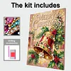 Diamond Painting-DIY Crystal Rhinestone Christmas with Frame(40x30cm)