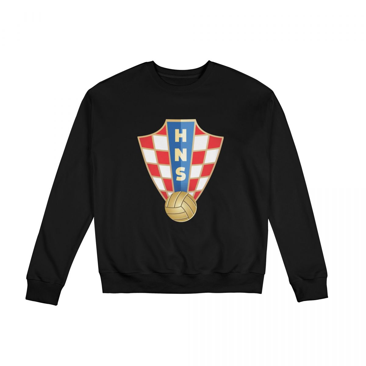 Croatia National Football Team Unisex Round Neck Sweatshirt