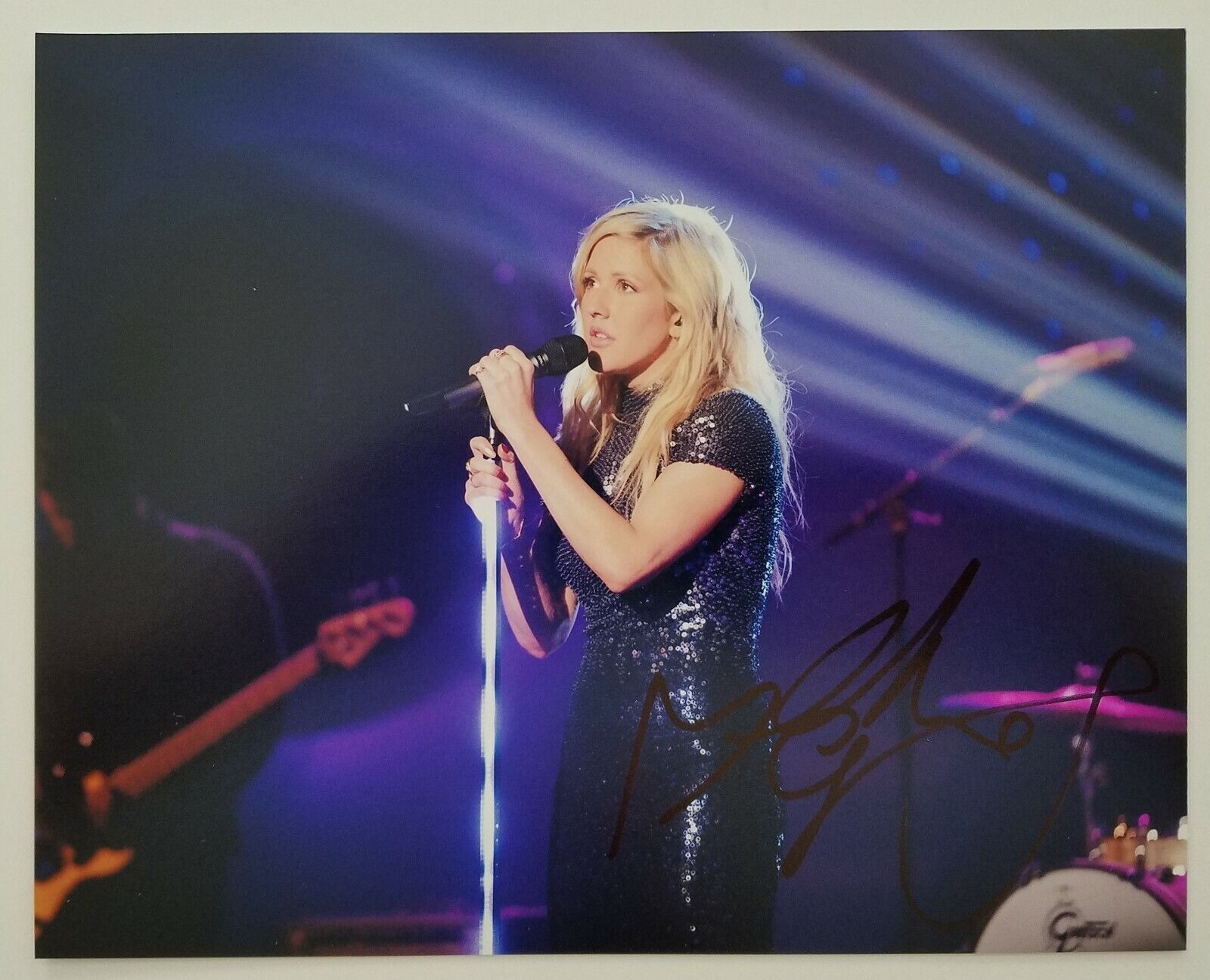 Elle Goulding Signed 8x10 Photo Poster painting Close To Me Burn Singer Musician Beautiful RAD