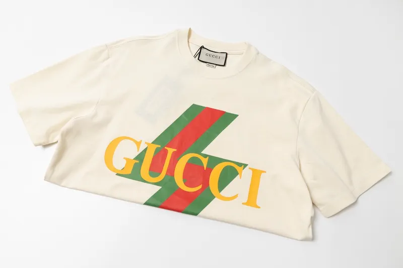 Lightning Stripe Graphic T-Shirt - Flat Lay