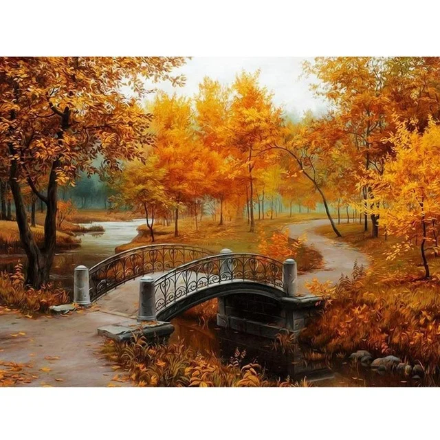 Diamond Painting - Full Round/Square Drill - Scenery(30*40 - 50*60cm)