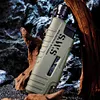 Outdoor BBQ Igniter Waterproof Portable Telescopic Lighter Gift for Men (Green)