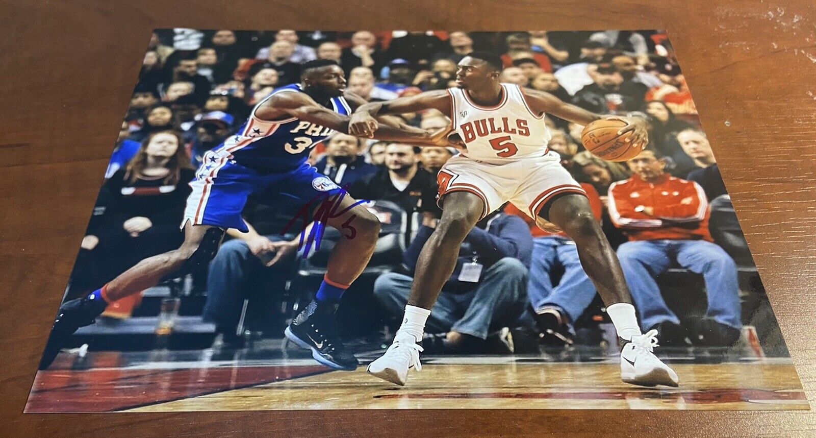 Bobby Portis Milwaukee Bucks Finals Autographed Signed 8X10 Photo Poster painting W/COA