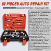 82 PCS Socket Wrench Set Ratchet Wrench Tool Box Kit for Auto Repairing