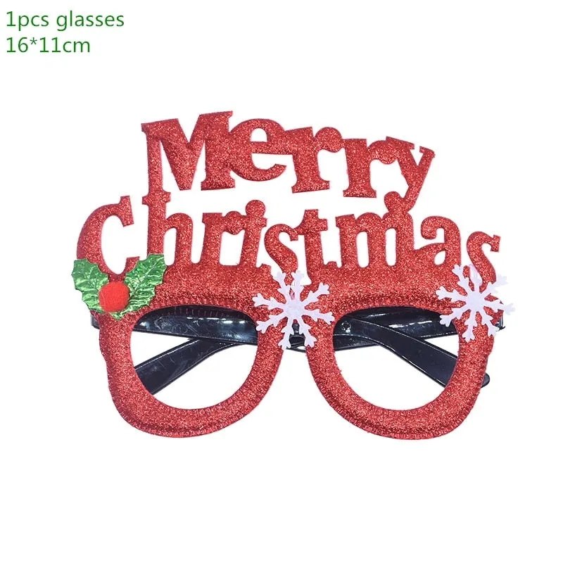 Christmas Decorations for Home Merry Christmas Balloons Banner Photo Booth Props 2022 Happy New Year Decorations Navidad 2020