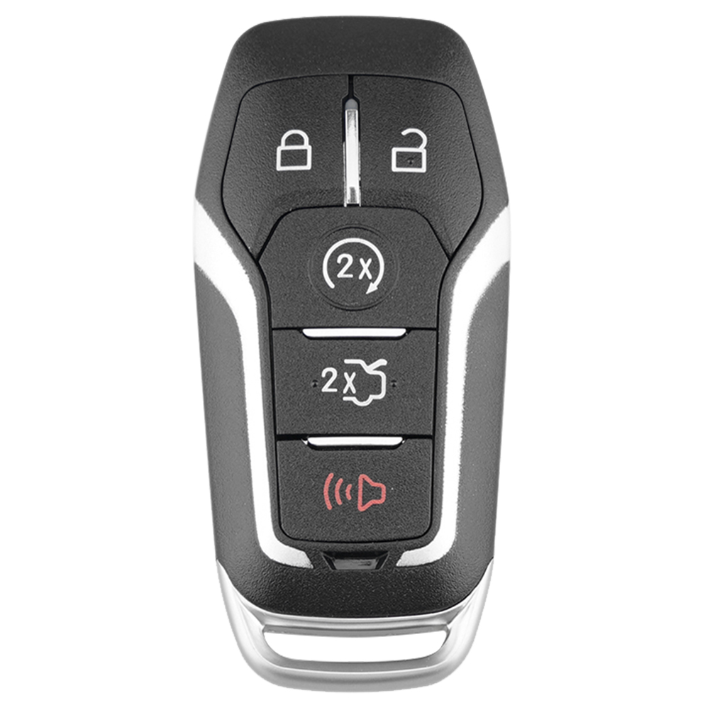 

5 Button Uncut Blade Key Case for Ford F-150 2015-2017 Explorer Edge Fusion, 501 Original
