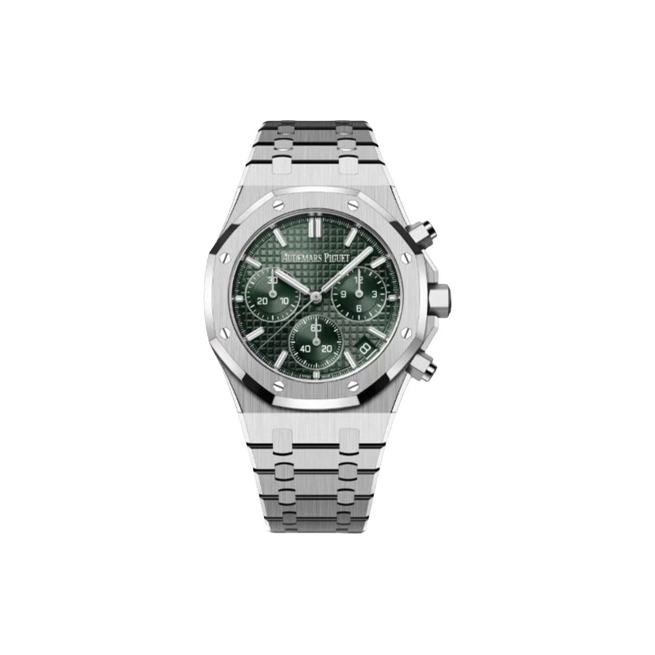 APS廠 AUDEMARS PIGUET 愛彼皇家橡樹ROYAL OAK 自動機械機芯 41mm 綠色錶盤