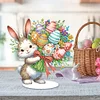 Osterei Hase - 5d DIY Bastelornament