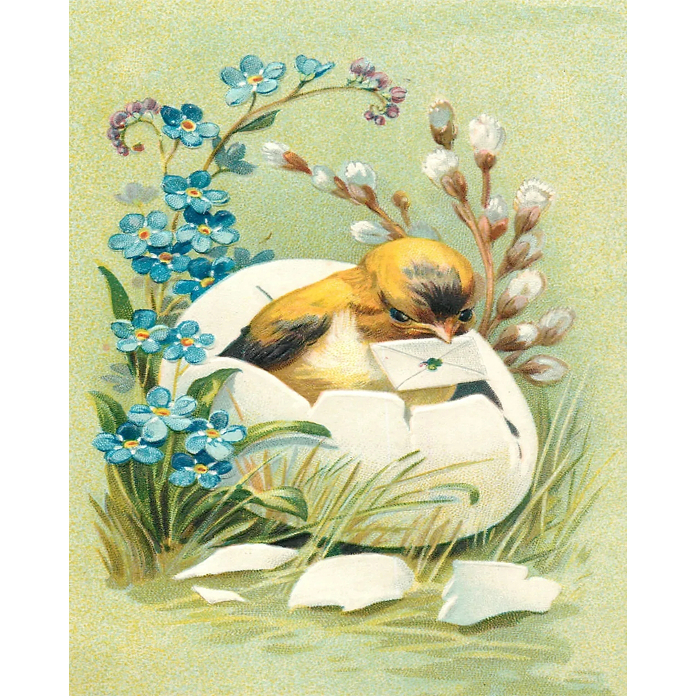 

Chicken - Round Drill Diamond Painting - 30*40CM, 501 Original