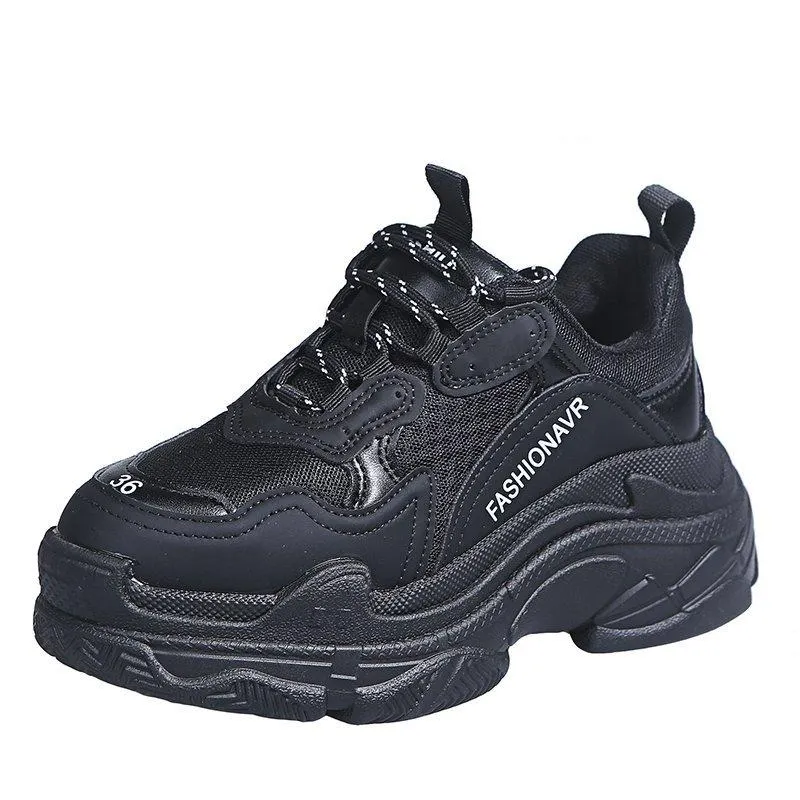Brand Design Chunky Sneakers Trendy Women Dad Shoes Pink Spring Summer Casual Shoes Fashion Women's Sneakers Classic Trainers
