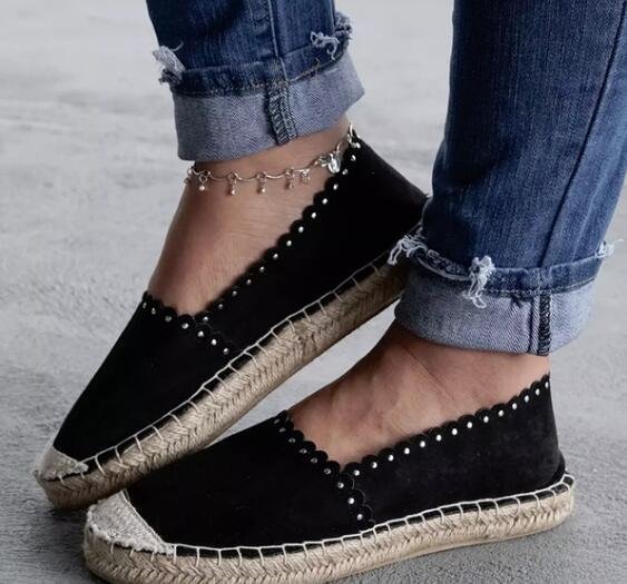 Mature Women Fashion Canvas Shoes