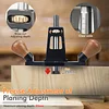 Multipurpose Handheld Shoulder Planer Chamfer Plane for Mortising Plane Grooves Versatile Depth Control Wood Planer