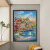 Nordic Town-9CT Stamped Cross Stitch 75*95cm/29.53*37.4in(Big Size) tapestrymarket