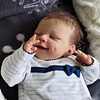 20'' Smiling Liam Sleeping Reborn Toddlers Baby Girls Doll for Adoption - RBBI-Myrebornbabydoll&reg; Myrebornbabydoll&reg;