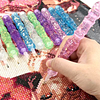 Colored Diamond Gradient Diamond Paint Drills Pen with 5 Nibs, DIY Diamond Accessories