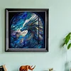 (Stamped/Counted) Dragon - 11CT Cross Stitch 40*40cm/15.75*15.75in