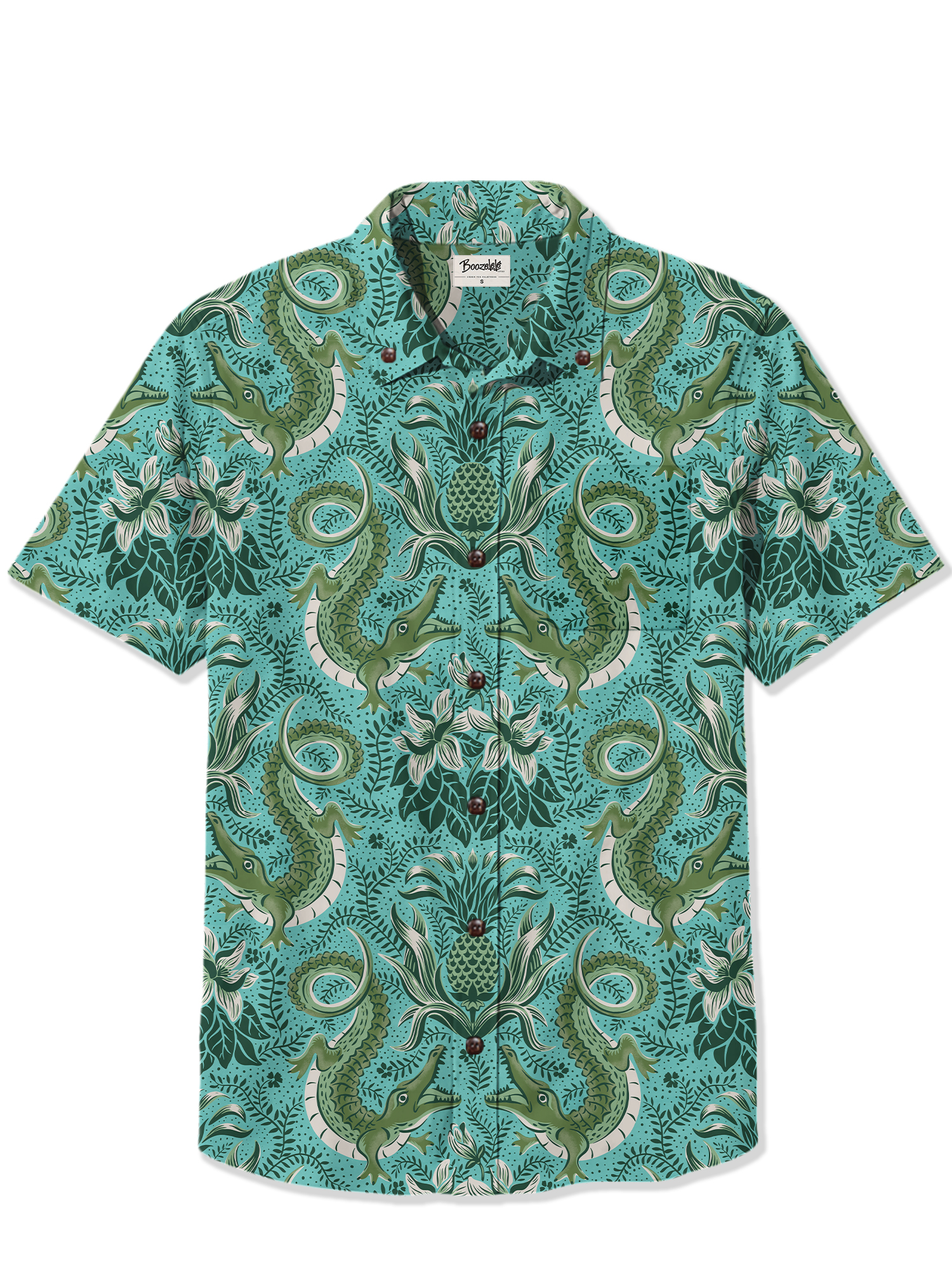 【Amy Suther X Boozelele】Gator Gala - 100% Cotton Shirt