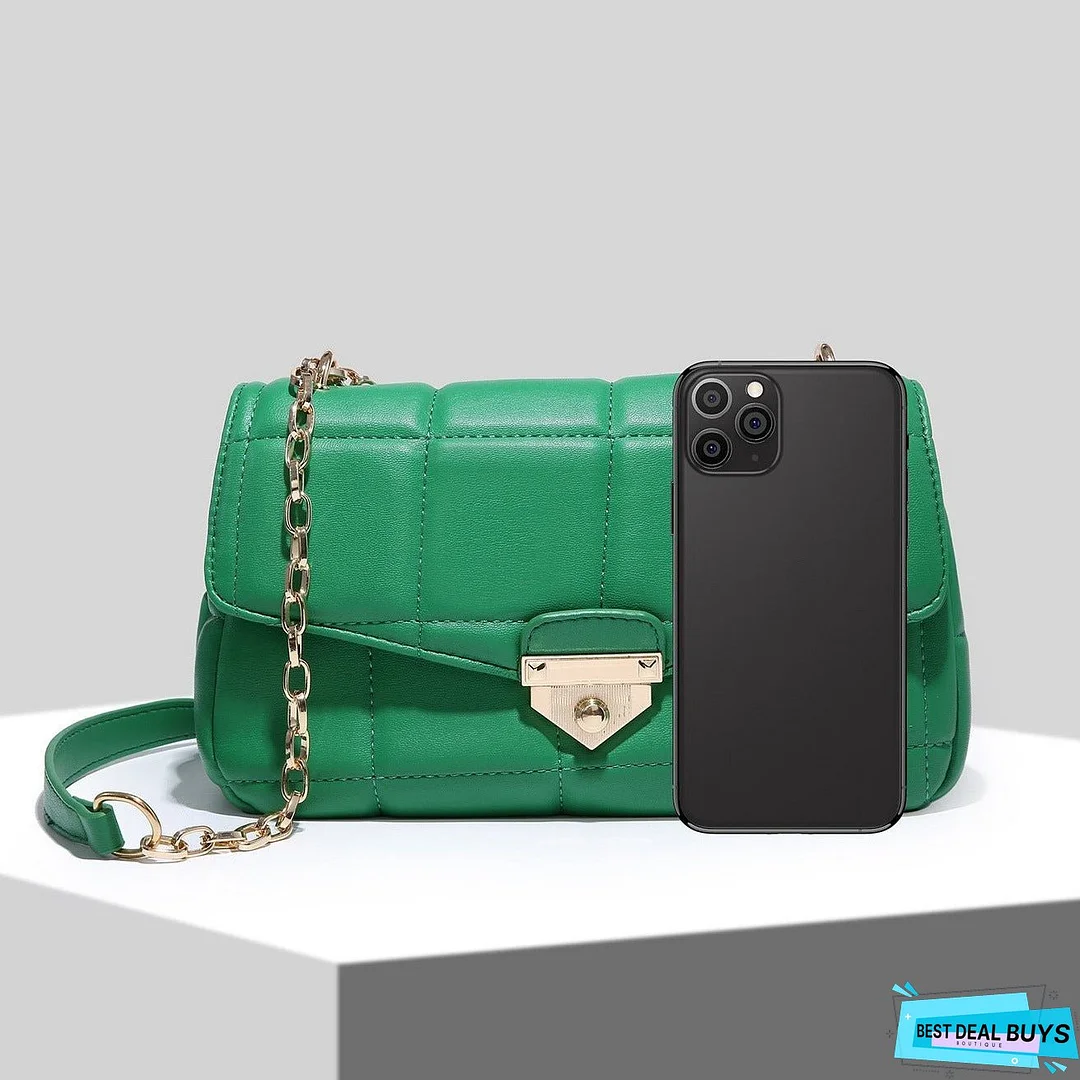 Rhombic chain small bag