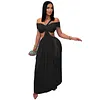 Women's Hot Sexy Strapless Slim-Fit Sheer Mesh Dress For Party