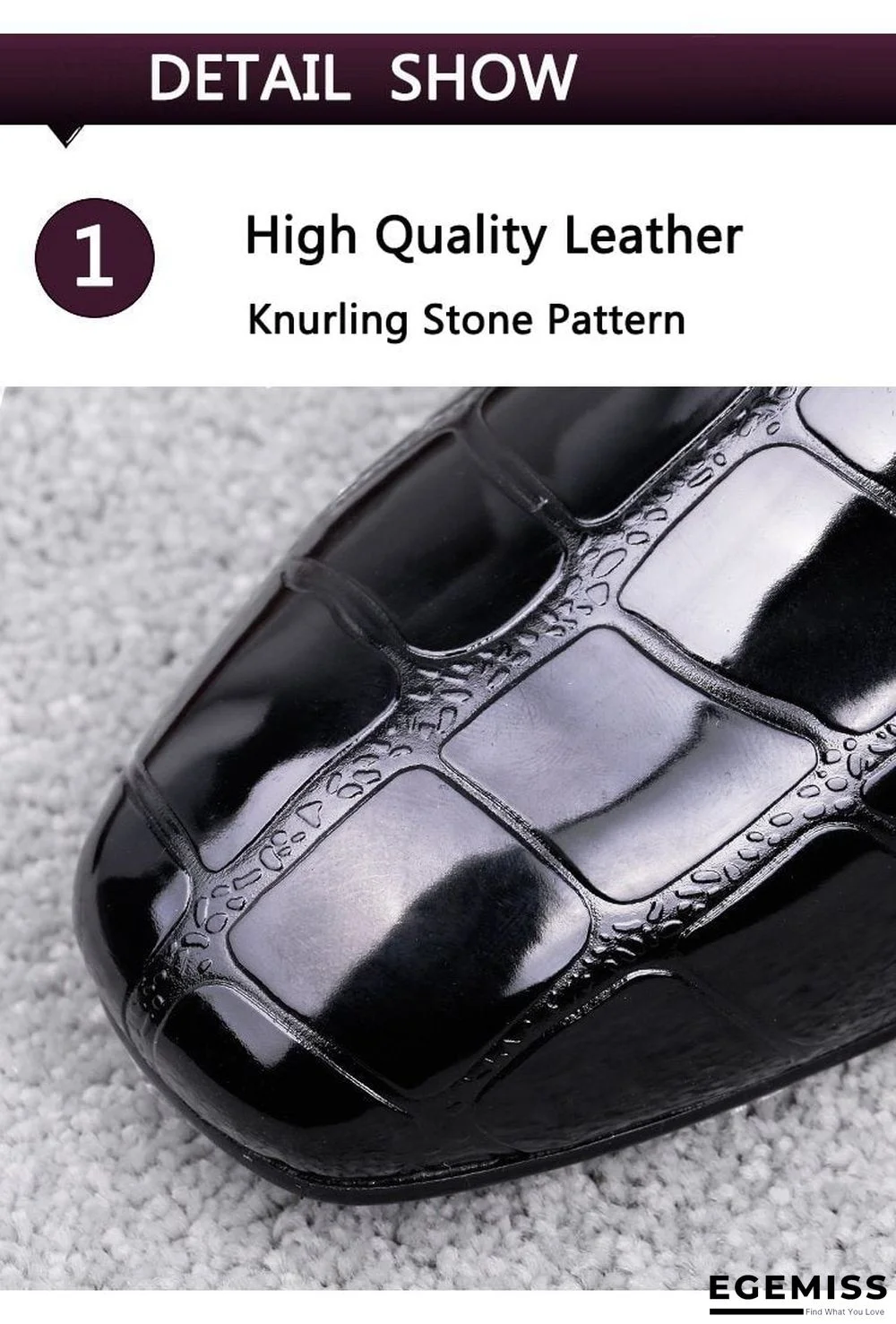 Chic Women Boots Shiny PU Leather Autumn Winter Shoes Woman Spuare Toe Block Heels Ankle Boots | EGEMISS