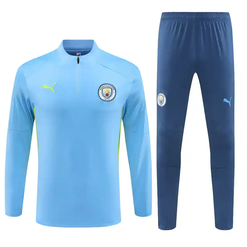 24/25 Manchester City Light Blue Track Jacket