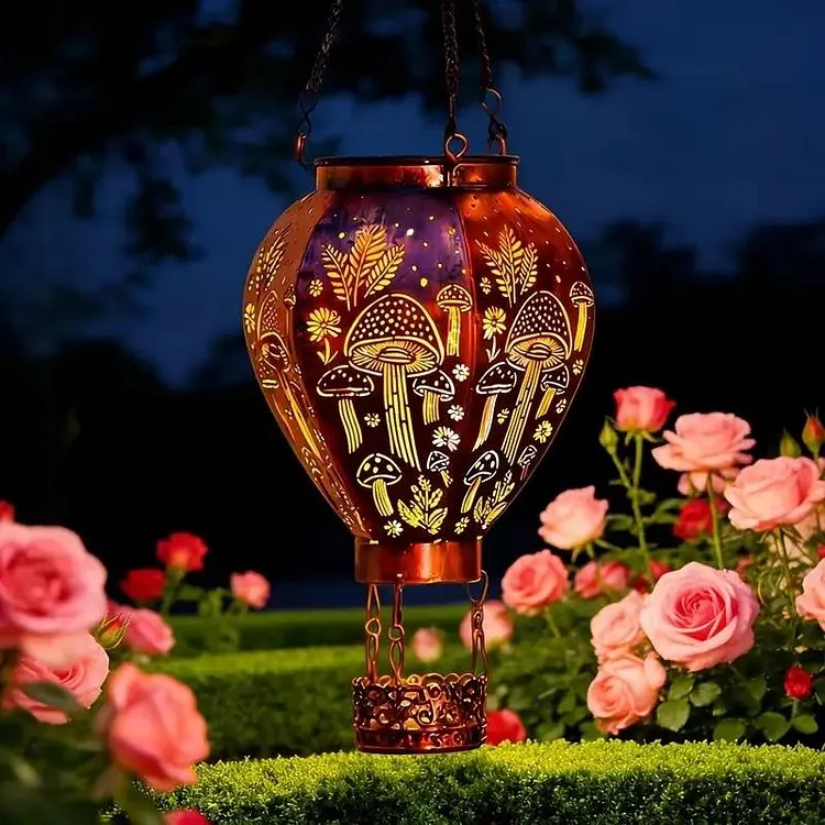 Solar-Powered Hot Air Balloon Lantern